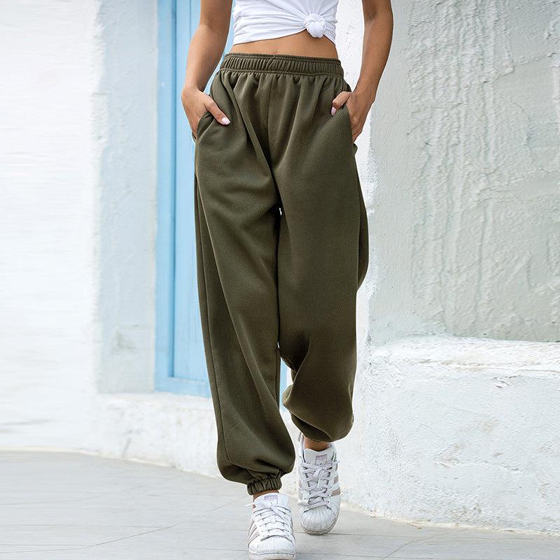 Cheky - High waist casual track pants