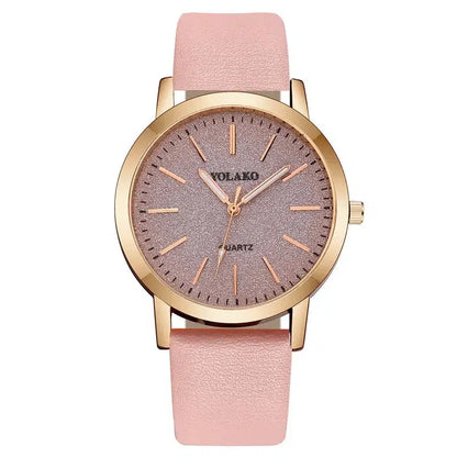 Cheky - Women's Watches Brand Luxury Fashion Ladies Watch Leather Watch Women Female Quartz Wristwatches Montre Femme reloj mujer