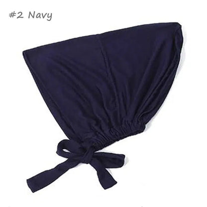 Cheky - New Soft Modal Muslim Turban Hat Inner Hijab Caps Islamic Underscarf Bonnet India Hat Female Headwrap Turbante Mujer