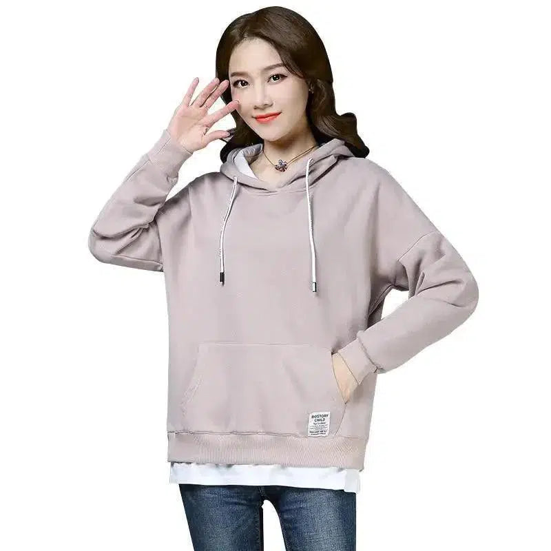 Cheky - Conventional fake two-piece long sleeve sleeve fittings with