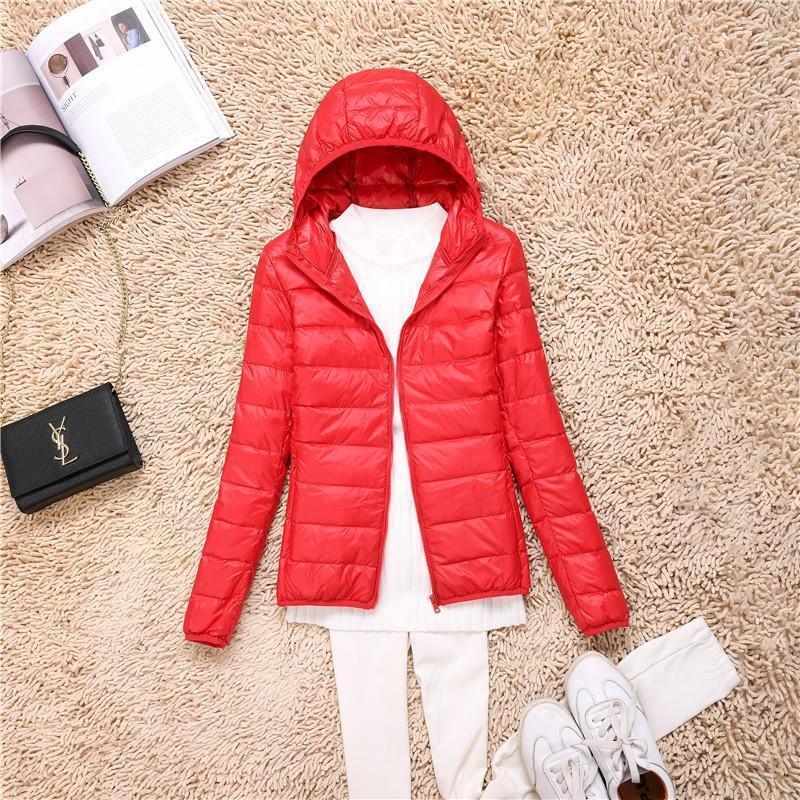 Cheky - Loose Jacket Plus Fat Plus Size Light And Thin Down Jacket