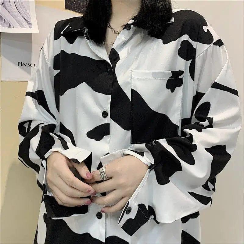 Cheky - Loose mid-length shirt