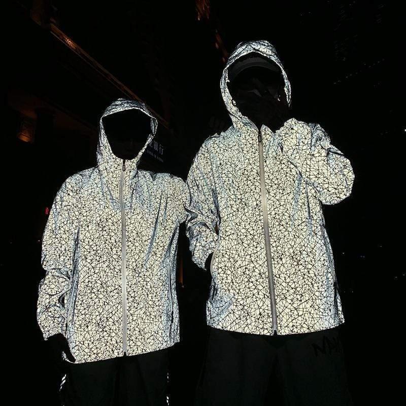 Cheky - Reflective lovers camouflage coat