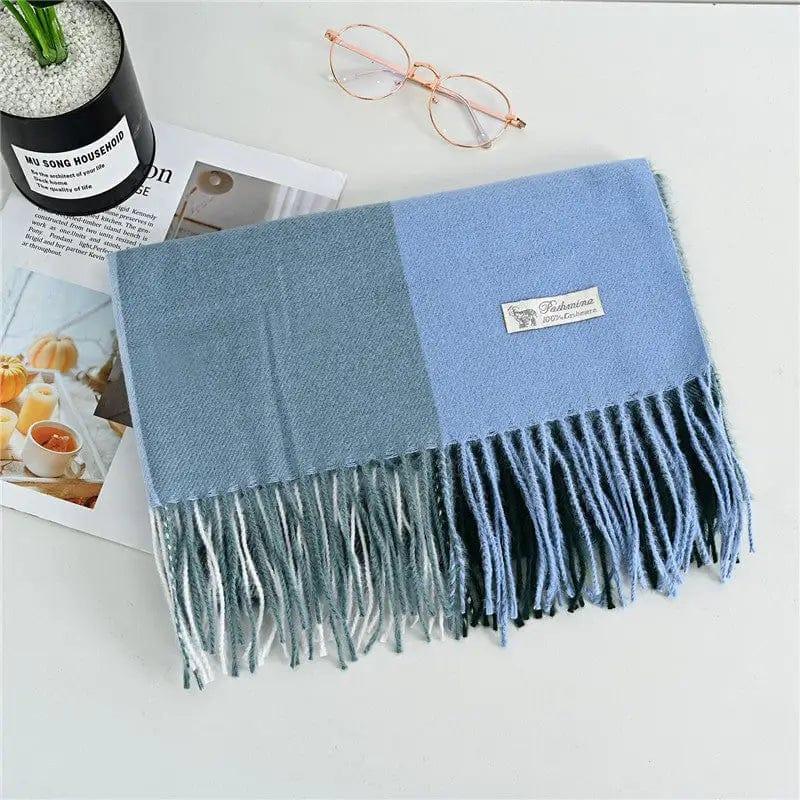 Cheky - Women's Fashion Casual Cashmere Plaid Scarf