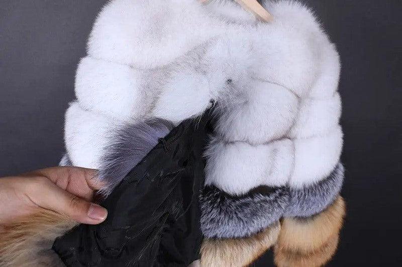 Cheky - Women's Fashionable New Fur Warm Coat